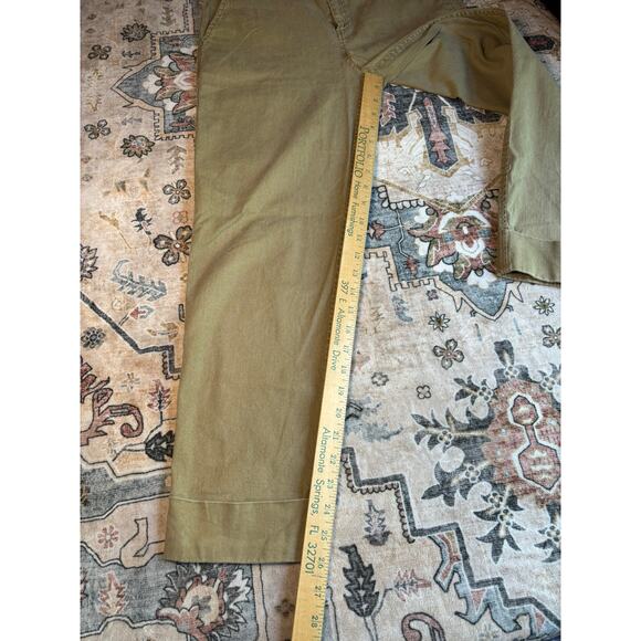 Peruvian Connection Women's Tan Khaki Straight Leg Pants Size 4 Trousers - Picture 10 of 10
